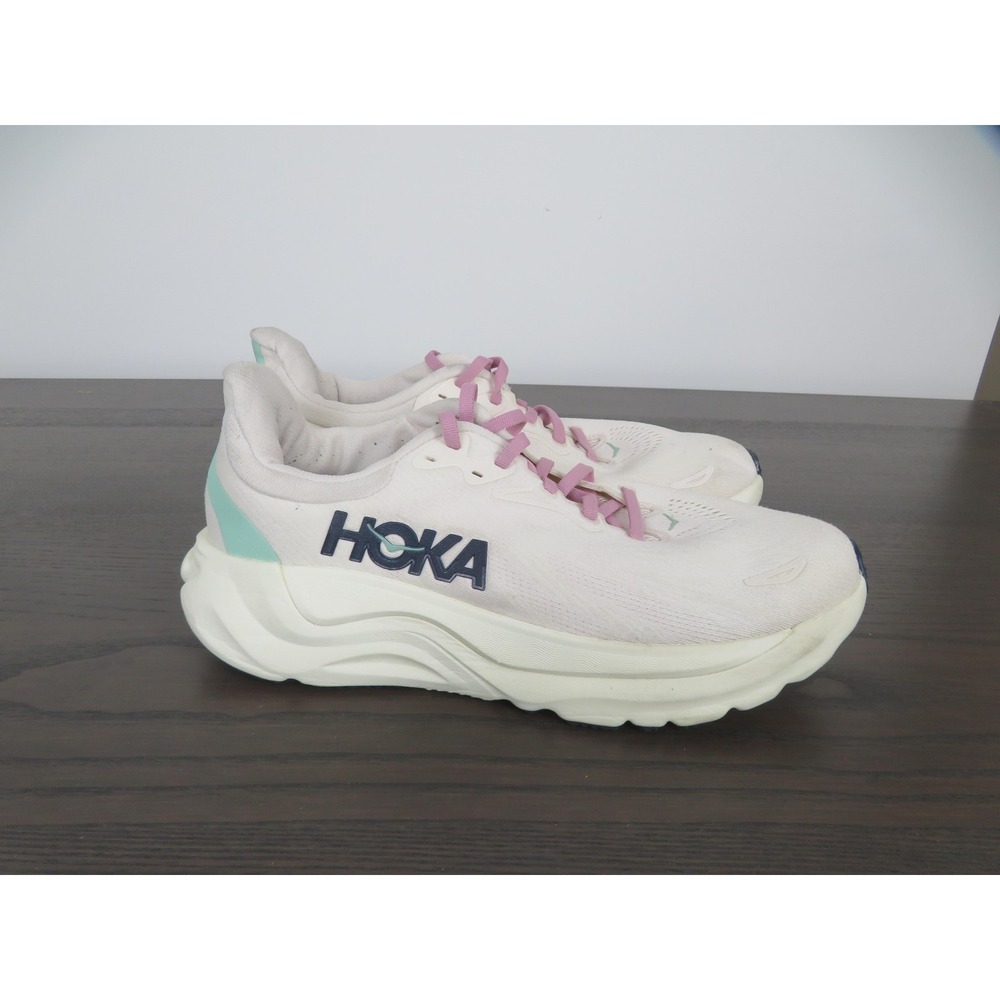 Hoka One One Arahi 8 Shoes Womens 11 Beige Pink Running Sneakers 1168691 RCRM
